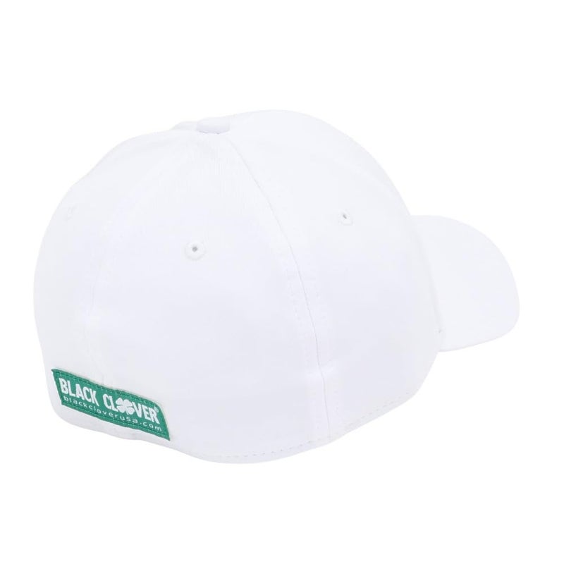 Black Clover Premium Clover 16 Flex Cap, White/Green, S/M - Image 2